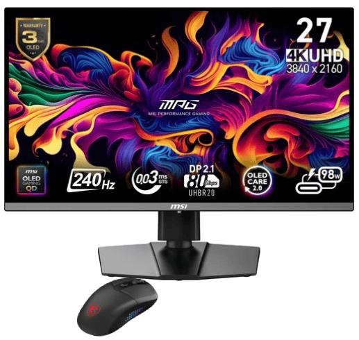 MSI 27 pouces  9S6-3CD79A-015 + VERSA 300 ELITE W - Ecran PC MSI - 0