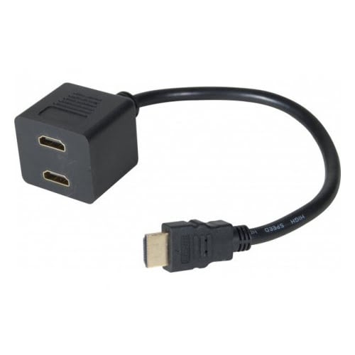 Splitter HDMI - 2 écrans simultanés - Splitter Cybertek