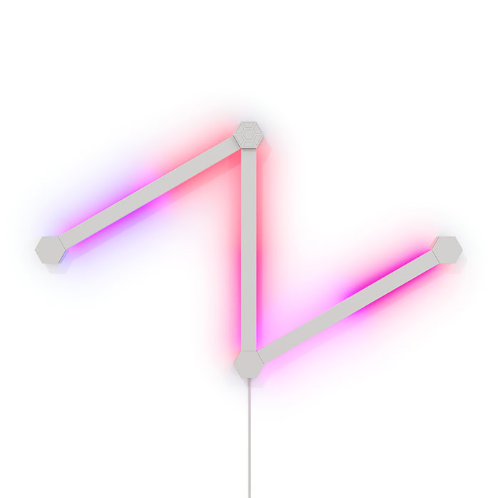 Nanoleaf Lines Pack Expansion - 3 pièces (NL59-E-0001LW-3PK) - Achat / Vente Objet connecté / Domotique sur Cybertek.fr - 5