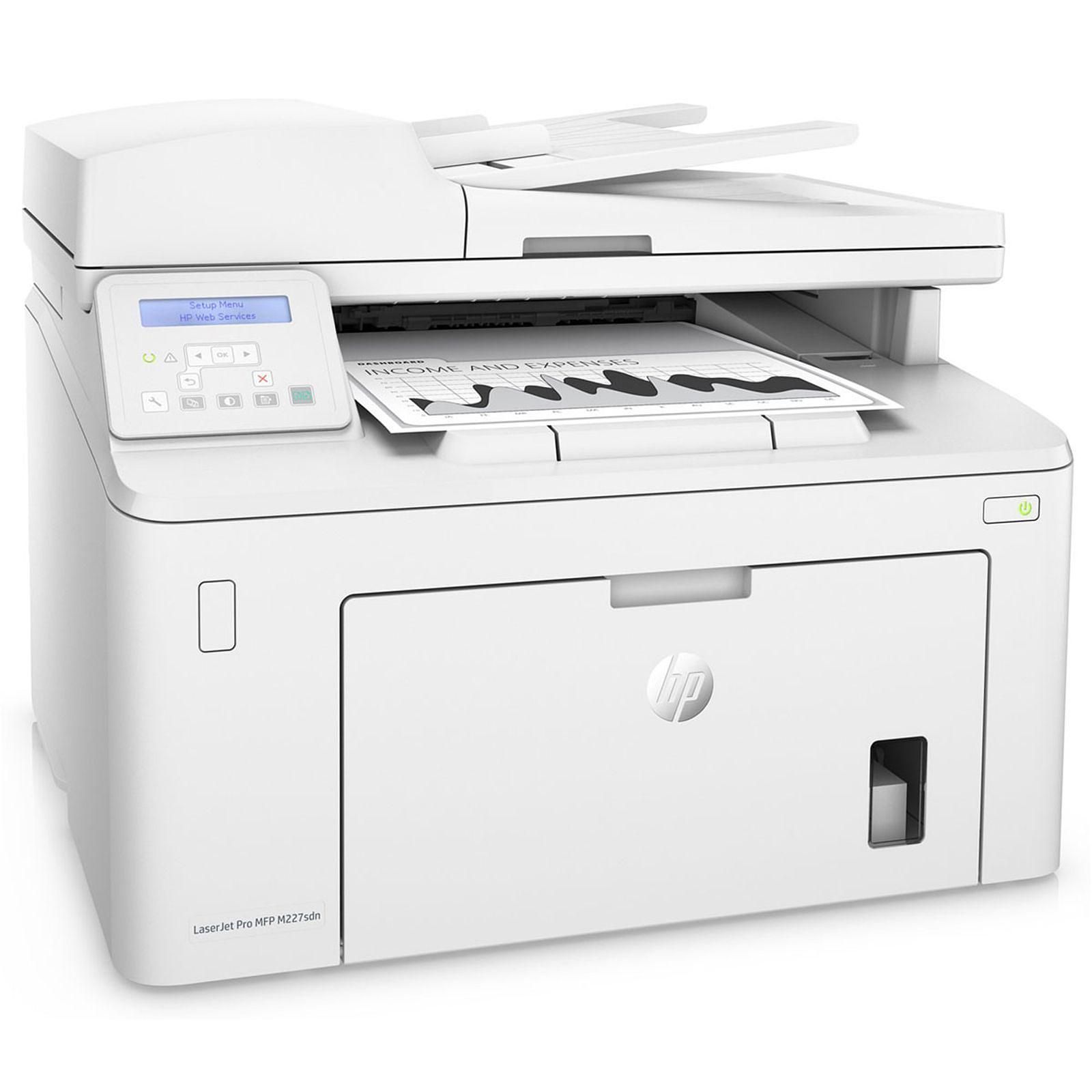 Imprimante multifonction HP LaserJet Pro MFP M227sdn - Cybertek.fr - 4