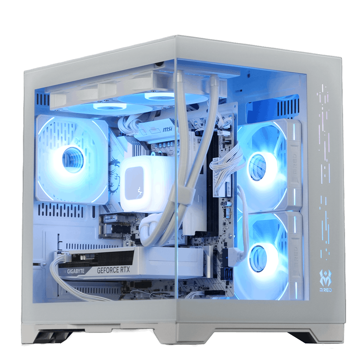 Cybertek Whiteout - R5-7500F/5060/16Go/1To (PCG-10603137) - Achat / Vente PC Fixe sur Cybertek.fr - 0