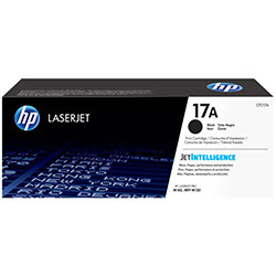 Consommable imprimante HP Toner Noir 17A 1600 pages - CF217A Cybertek