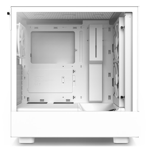 NZXT H5 Flow Blanc Blanc - Boîtier PC NZXT - Cybertek.fr - 1