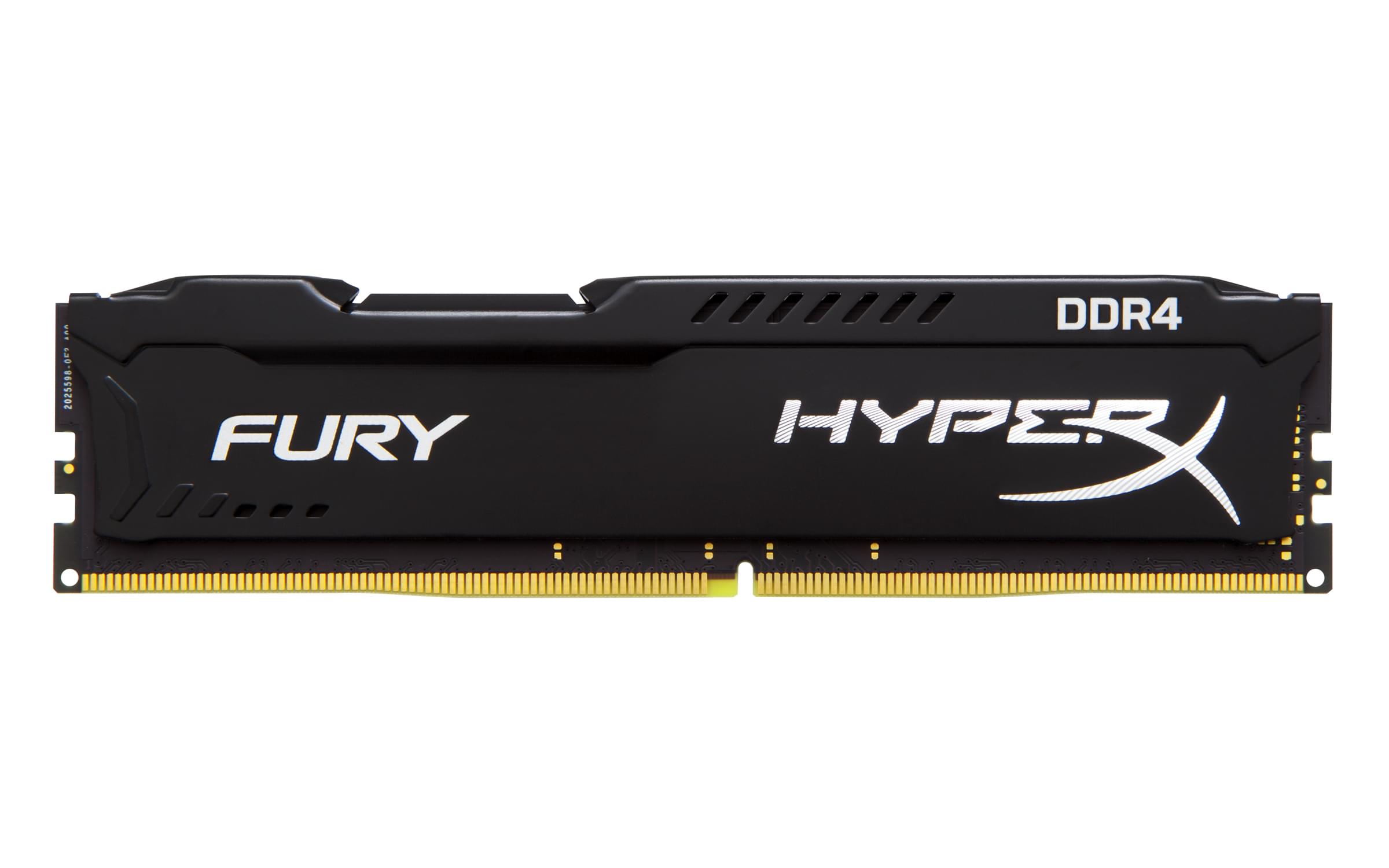 Kingston HyperX Fury Black  - Mémoire PC Kingston sur Cybertek.fr - 0