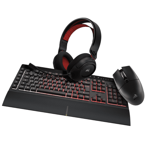 Corsair Pack Périphérique Devil Corsair (CH-9226765-FR + CA-9011384-EU + CH-930C111-EU) - Achat / Vente Pack Peripheriques sur Cybertek.fr - 0
