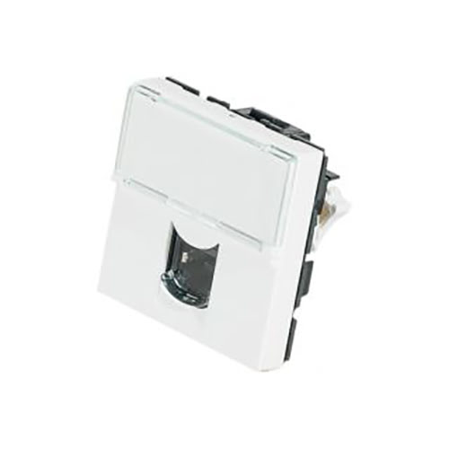 Cybertek Plastron Mosaic 45x45 RJ45 Cat.6  (753283) - Achat / Vente Réseau divers sur Cybertek.fr - 0
