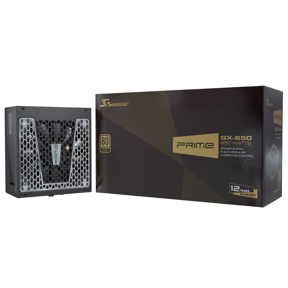 Seasonic PRIME GX-850 Gold (850W 80+ Gold) - Alimentation - 0