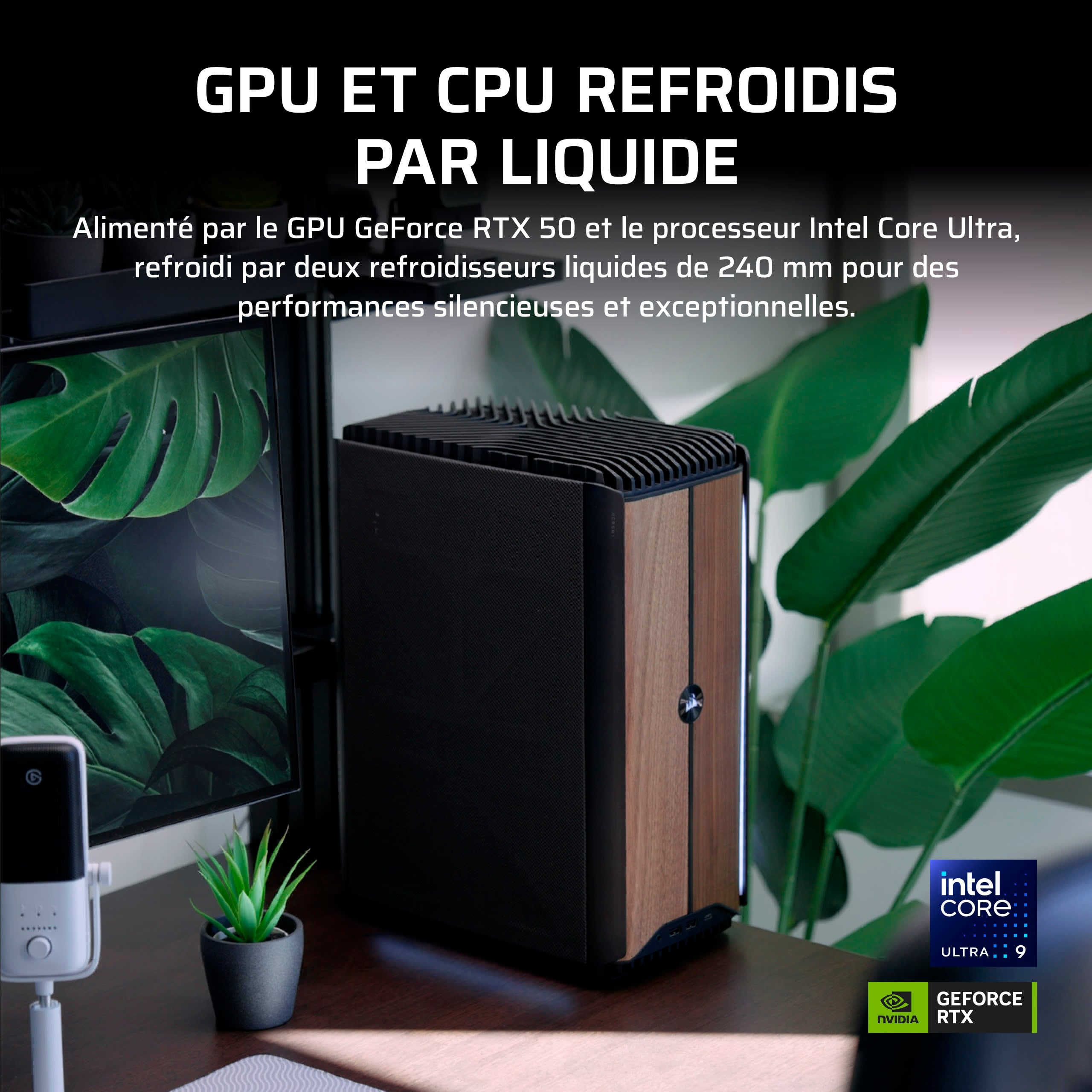 Corsair ONE R9 9900X3D/5080/32G/2T/Wifi 7/BT/RJ45 5G/W11P - Barebone et Mini-PC - 3
