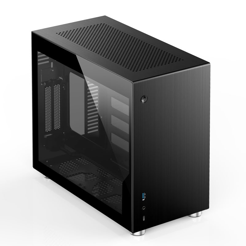 Jonsbo V10 TG Black Noir - Boîtier PC Jonsbo - Cybertek.fr - 3