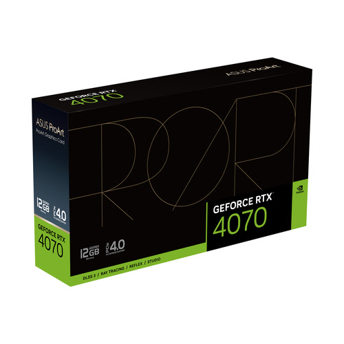 Asus ProArt GeForce RTX 4070 OC Edition 12GB - Carte graphique - 7