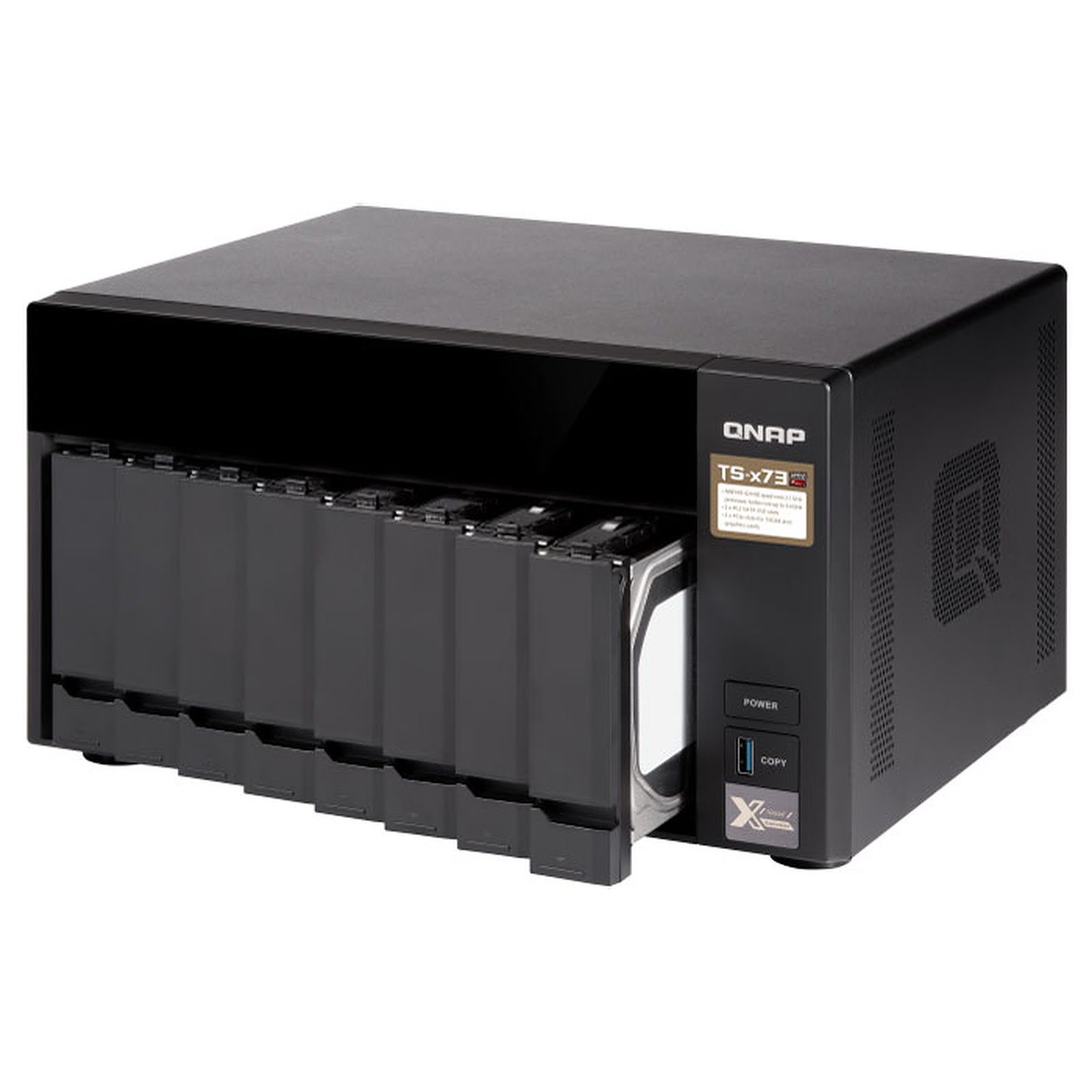 Qnap TS-873-8G - 8 HDD - Serveur NAS Qnap - Cybertek.fr - 2