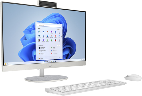 HP 24-cr0061nf 23.8" FHD/R7-7730U/16Go/1To/W11 Blanc - All-In-One PC/MAC - 1