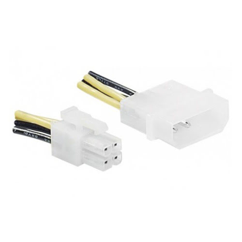 Molex vers Auxiliaire CM 4Pin  - Connectique PC - Cybertek.fr - 0