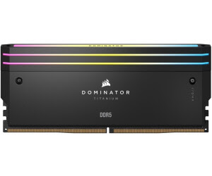Corsair Dominator Titanium RGB 48Go (2x24Go) DDR5 7200MHz - Mémoire PC Corsair sur Cybertek.fr - 1