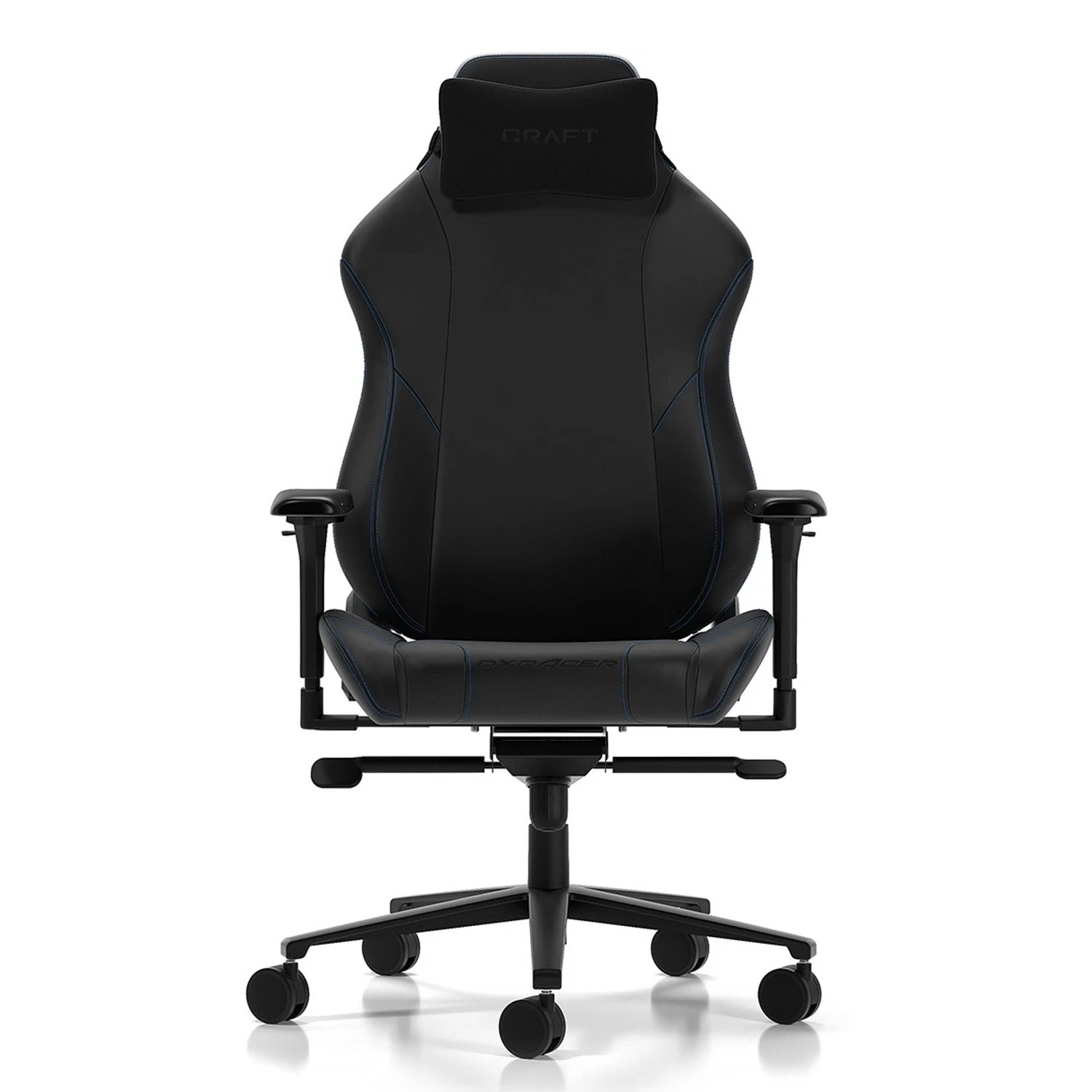 DXRacer CRAFT C001-N-B Noir/Bleu - Siège PC Gamer - Cybertek.fr - 1