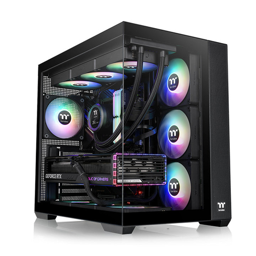 Thermaltake View 380 TG ARGB Noir Noir - Boîtier PC Thermaltake - 1