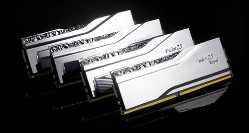 G.Skill Trident Z5 Royal Argent 64Go (2x32Go) DDR5 6400MHz - Mémoire PC G.Skill sur Cybertek.fr - 4
