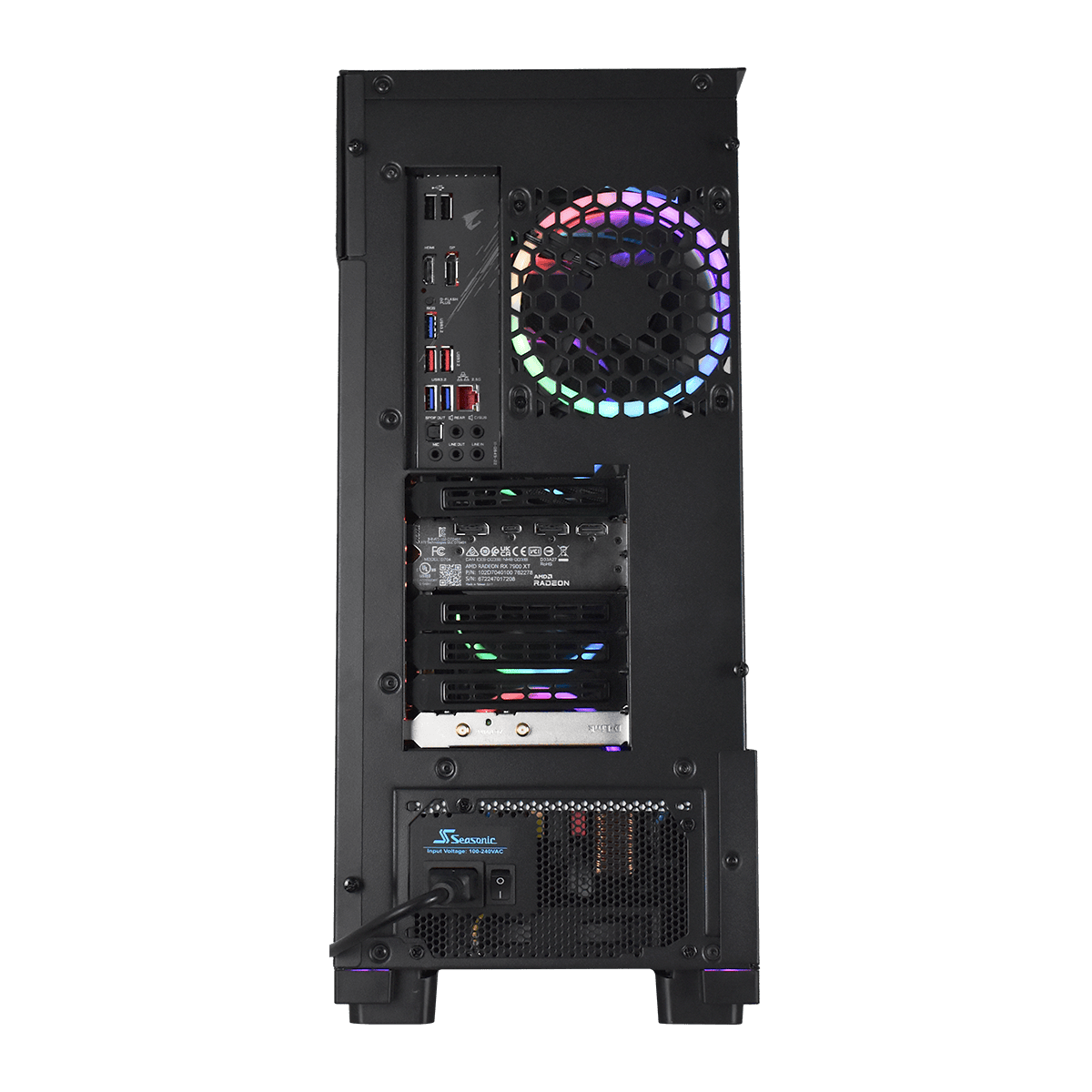Cybertek POSEIDON - R7 5800X3D/16Go/1To/7900XT (1222) - Achat / Vente PC Fixe sur Cybertek.fr - 1
