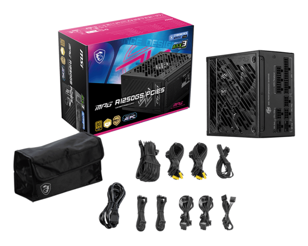 MSI 80+ Gold (1250W) - Alimentation MSI - Cybertek.fr - 5