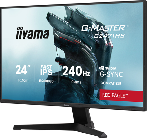 Iiyama 24 pouces  G2471HS-B1 - Ecran PC Iiyama - Cybertek.fr - 1