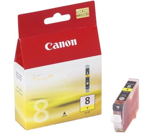 Cartouche CLI-8Y - 0623B001 pour imprimante Jet d'encre Canon - 0