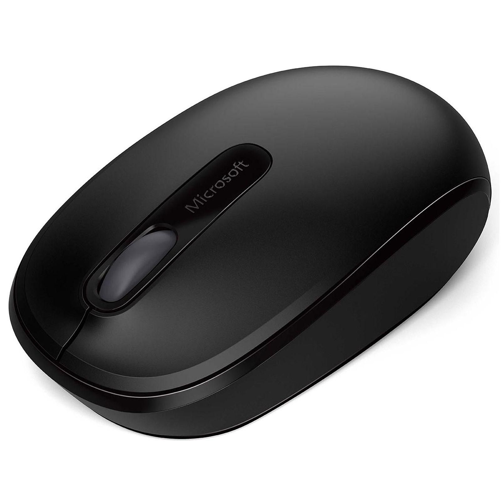 Microsoft Wireless Mobile Mouse 1850 Noire - Souris PC Microsoft - 1