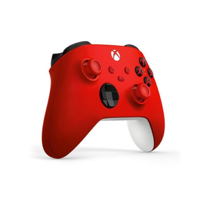Périphérique de jeu Microsoft Manette Rouge Sans Fil Xbox