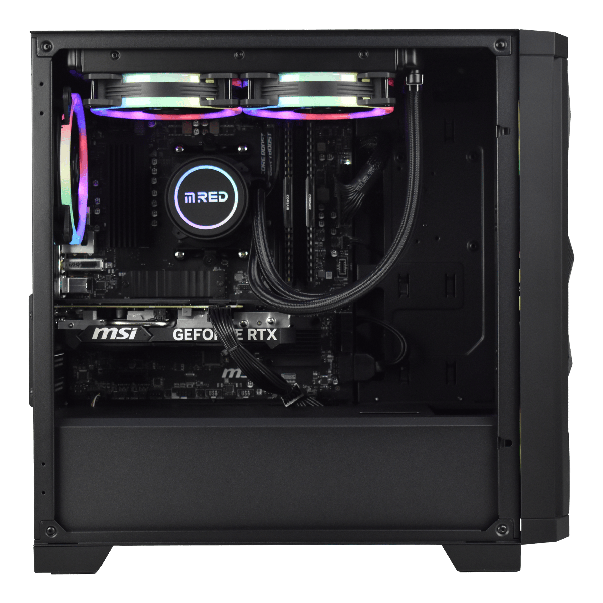 Cybertek STARTY - R5-5500/RTX 4060 Ti/16Go/500go (PCG-10602211) - Achat / Vente PC Fixe sur Cybertek.fr - 1