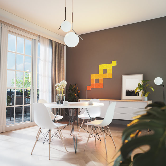 Nanoleaf Canvas Starter Kit - 17 pièces (NL29-0010SW-17PK) - Achat / Vente Objet connecté / Domotique sur Cybertek.fr - 3