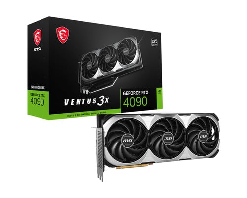 MSI GeForce RTX 4090 VENTUS 3X E 24G OC  - Carte graphique MSI - 0