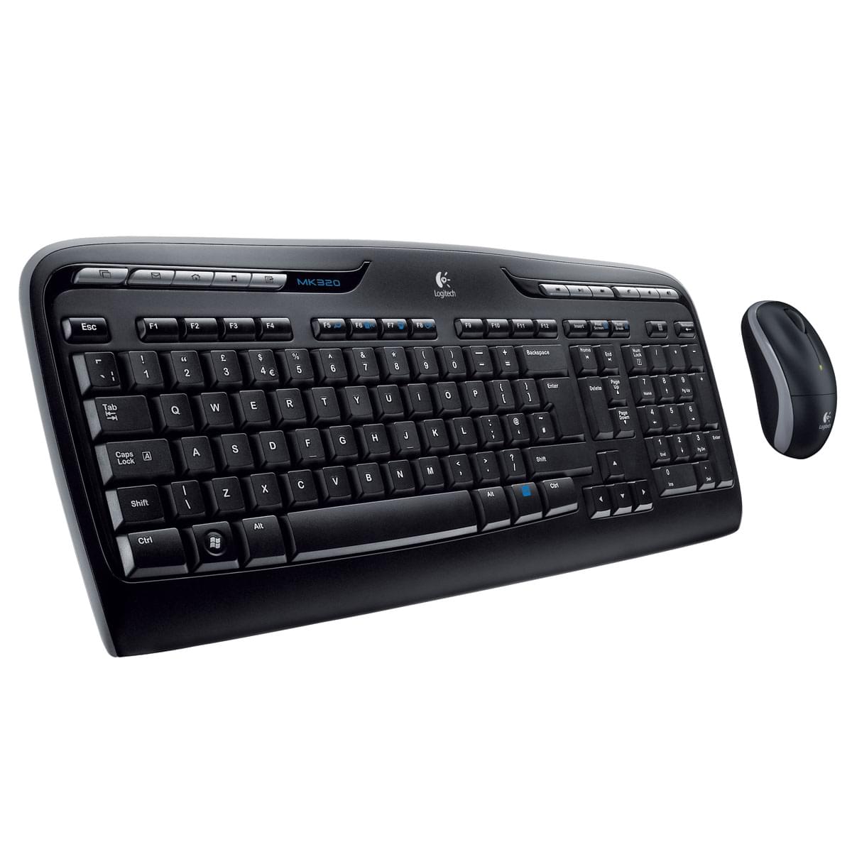 Logitech Wireless Desktop MK320 - Pack Clavier/Souris - 0