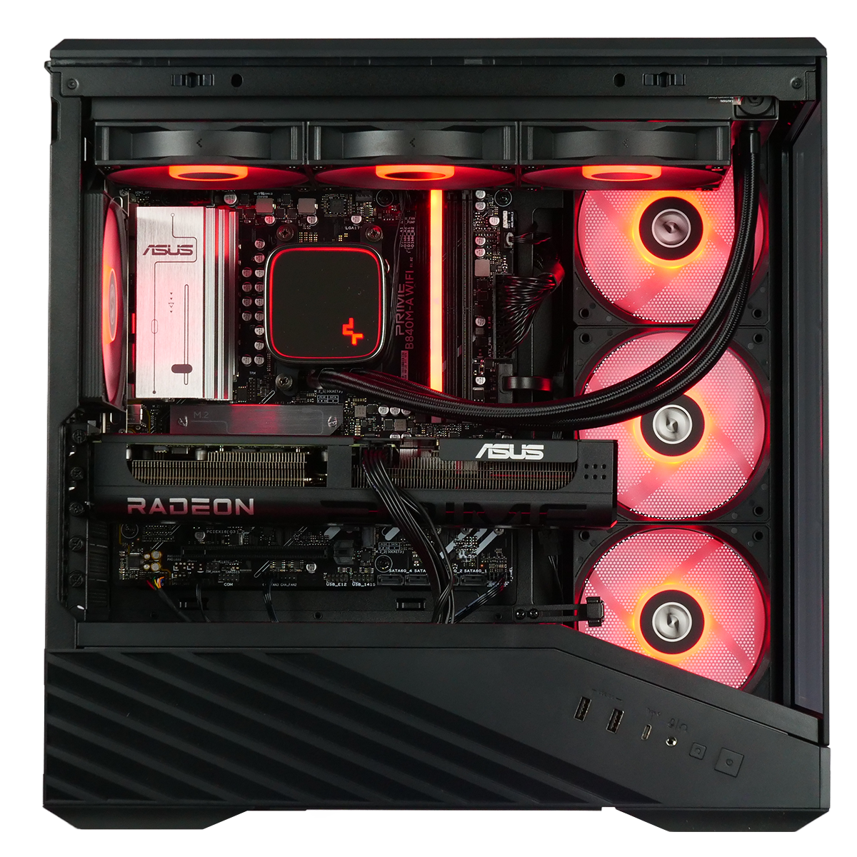 Cybertek XFORCE V2 - R7-8700F/9060XT-16Go/16Go/1To - CYB (PCG-10603029) - Achat / Vente PC Fixe sur Cybertek.fr - 1