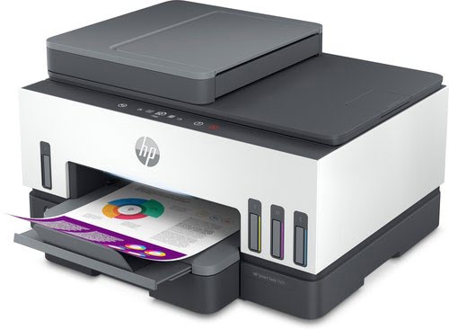 Imprimante multifonction HP Smart Tank 7605 Tout-en-un - Gris - 1