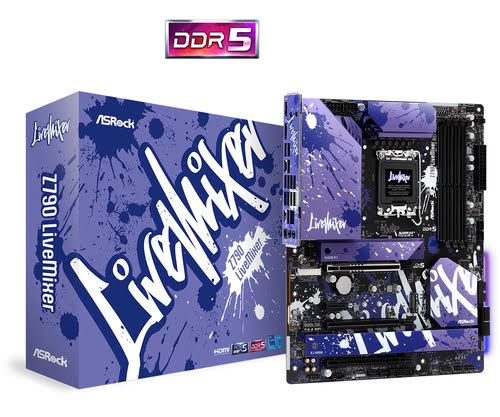 image produit ASRock Z790 LiveMixer Cybertek