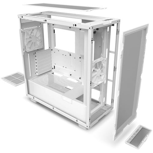 NZXT H7 Flow Blanc Blanc - Boîtier PC NZXT - Cybertek.fr - 6