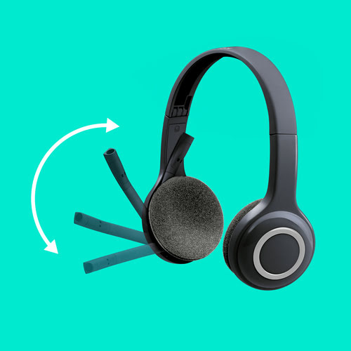 Logitech H600 Sans fil Stereo Noir - Micro-casque - Cybertek.fr - 2