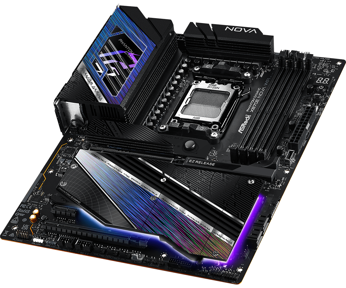 ASRock X870E NOVA WIFI ATX  - Carte mère ASRock - Cybertek.fr - 4