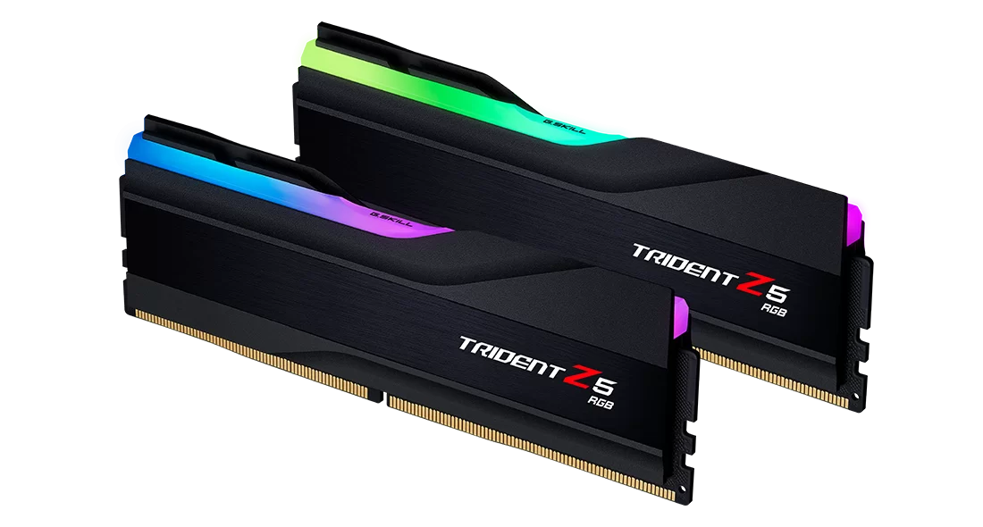 G.Skill Trident Z5 RGB - 2x32Go DDR5 6000Mhz - Mémoire PC G.Skill sur Cybertek.fr - 3