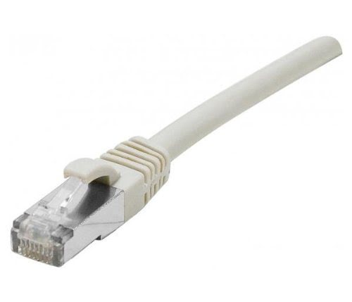 image produit Dexlan DEXLAN Cordon RJ45 catégorie 6A S/FTP LSOH snagless gris - 1,5 m Cybertek