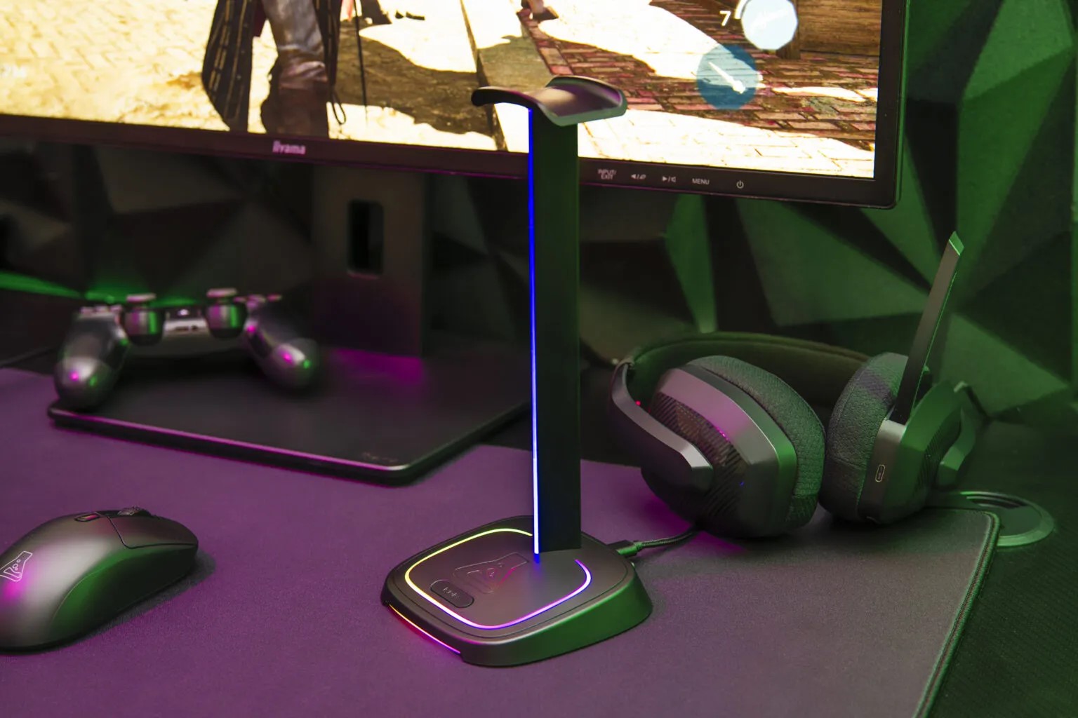 The G-LAB K-Stand Neon RGB Hub - Périphérique de jeu - Cybertek.fr - 3