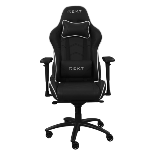 image produit REKT GG1-R - Noir/Blanc/Simili Cuir/4D Cybertek