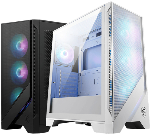 MSI MAG FORGE 320R AIRFLOW Blanc Blanc - Boîtier PC MSI - 1