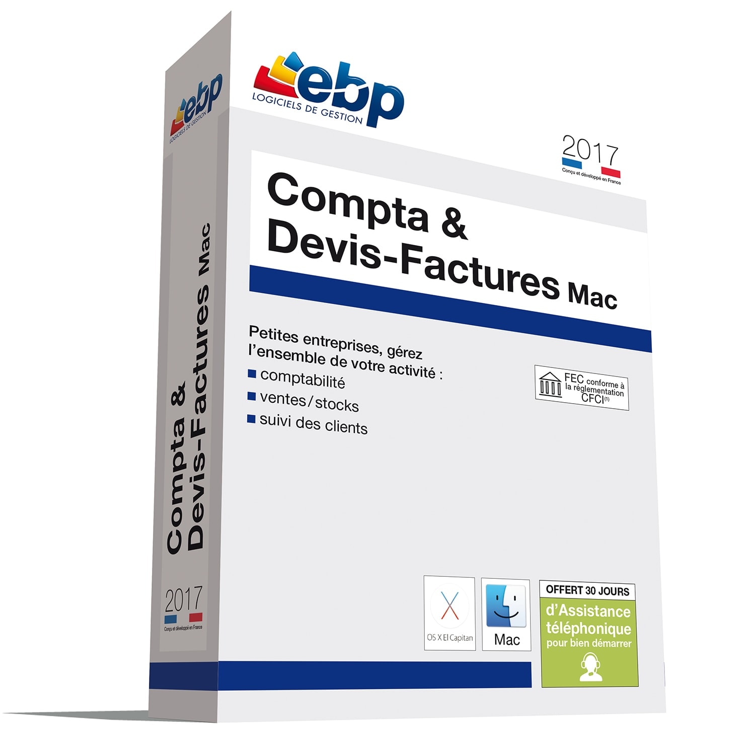 EBP Compta & Devis-Factures MAC 2017 - Logiciel application - 0