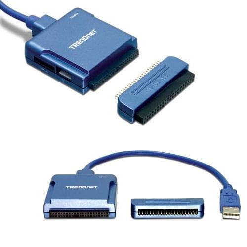 Connectique PC TrendNet Adaptateur IDE/SATA vers USB2.0 - TU2-IDSA