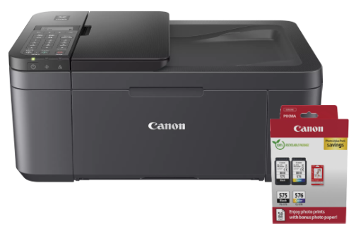 Imprimante multifonction Canon PIXMA TR4755i Black + Cartouche Pack PG-575/CL-576 - 0