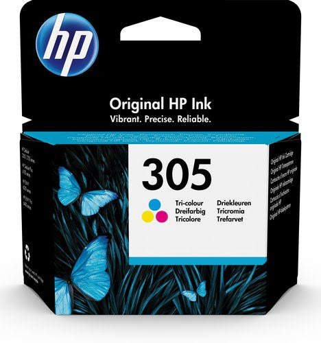 image produit HP HP 305 Tri-color Original Ink Cartridge Cybertek