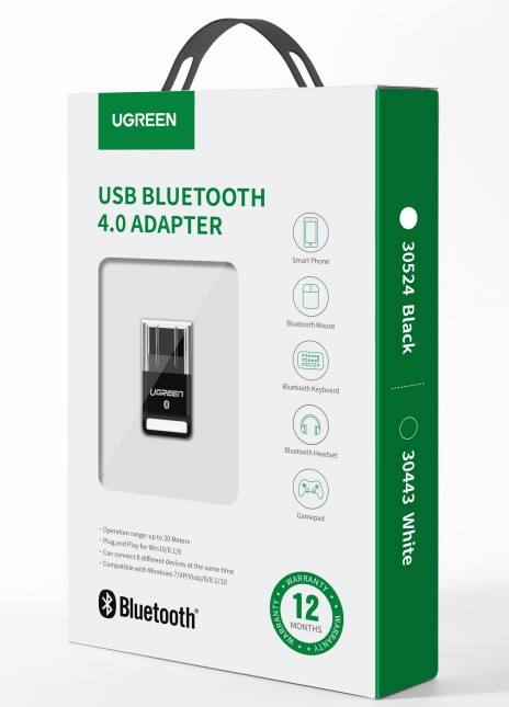 Adaptateur USB-A/Bluetooth/Noir - Connectique PC - Cybertek.fr - 1
