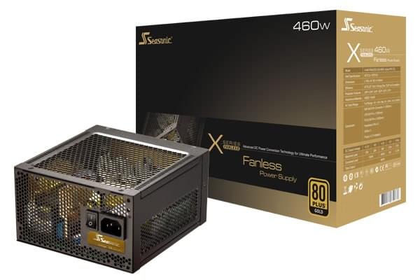 Seasonic ATX 460 Watts X-460Fanless 80+ Gold (AL-S-X460F) - Achat / Vente Alimentation sur Cybertek.fr - 0