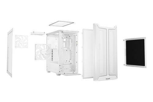 be quiet! Pure Base 501 DX Blanc Blanc - Boîtier PC be quiet! - 2