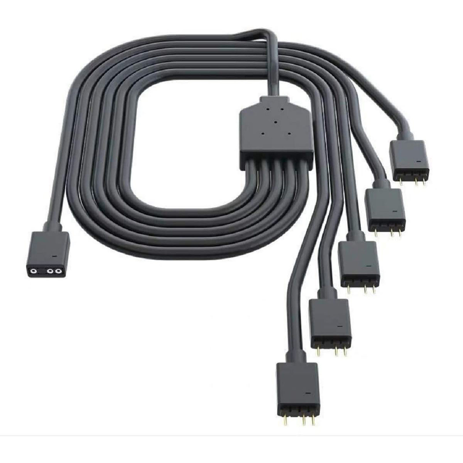 ARGB 1-to-5 Splitter Cable - MFX-AWHN-1NNN5-R1  - Connectique PC - 1